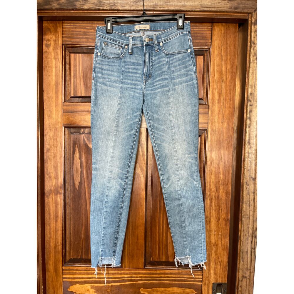 Madewell 9 inch high rise, skinny jeans size 27